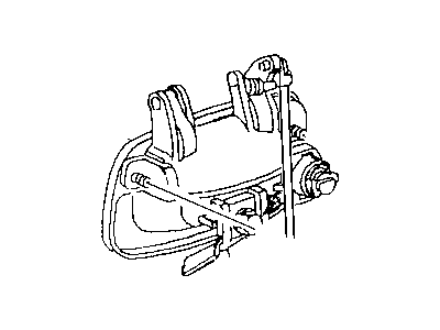 Dodge 55275022 HANDLE Front Door Exterior