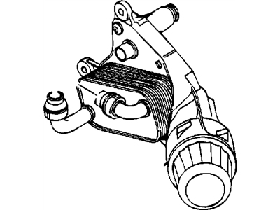 Mopar 68228133AA Housing Oil Filter And Cooler