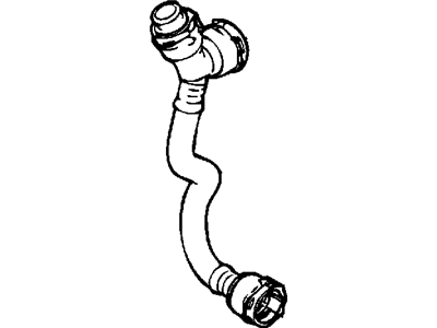 Dodge 68100279AA HOSE AND TUBE Engine Coolant to Oil Cooler Inlet