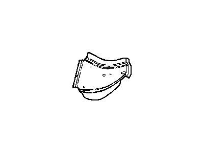 Chrysler 5256876AD REINFORCEMENT Sill