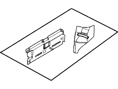 Chrysler 4878730AD EXTENSION Wheel House