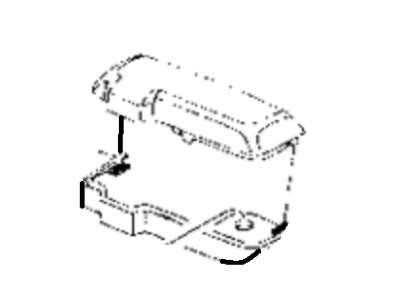 Mopar HL28SC3 Cover, Liftgate Center High Mounted Stop Lamp Access