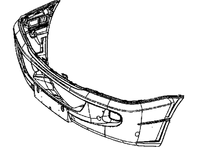 Dodge Sprinter 2500 Bumper - 1GY41XDVAA