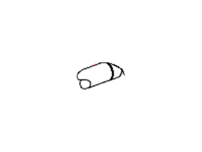 Dodge 52121601AA PIPE Exhaust Extension