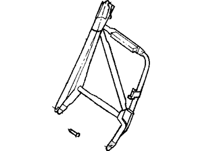 Chrysler 4863948 CLIP Seat For E-Z Entry (E-Type)