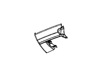 Chrysler UF901DAAC PANEL Instrument Lower