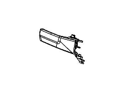 Ram 68049162AA HANDLE Door Interior