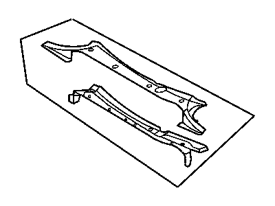 Dodge 4580349AH BRACE Front Strut Tower to Tower