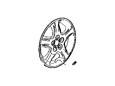 Chrysler 4656424AD COVER Wheel