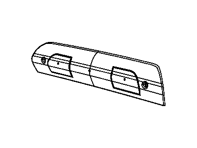 Ram 55372082AA LAMP Center High Mounted Stop