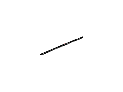 Mopar 55112377AB Weatherstrip Front Door Belt Outer