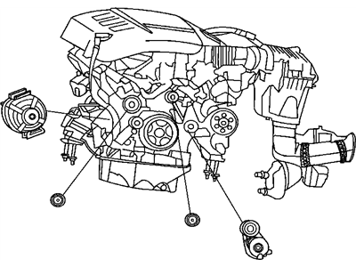 Dodge 5175588AA TENSIONER Belt