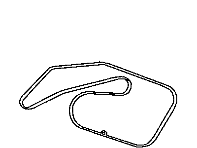 Dodge 4891587AA BELT Serpentine