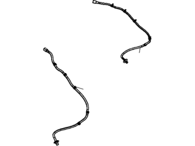 Chrysler 68110541AC Hose - Sunroof Drain