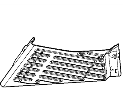 Mopar 52128499AD Skid Plate Transfer Case