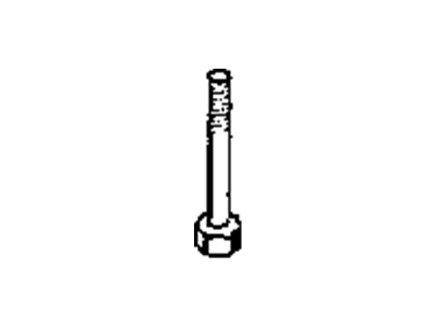 Jeep 154593 SCREW Hex Head Coned .312-18x2.625