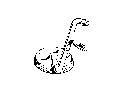 Jeep 33002696 TUBE, Oil Pump Inlet