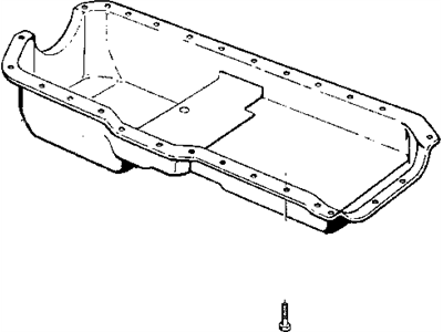 Jeep 53010340 PAN Engine Oil