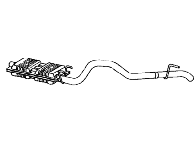 Jeep Grand Wagoneer Muffler - E0021045