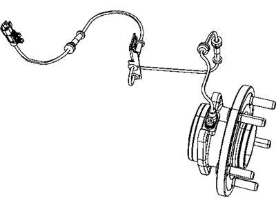Dodge 56028668AB SENSOR Wheel Speed