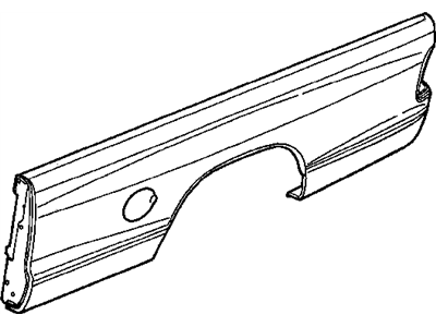 Dodge 55254860 PANEL Box Side Outer