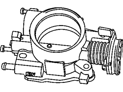 Jeep 5114397AA THROTTLE BODY