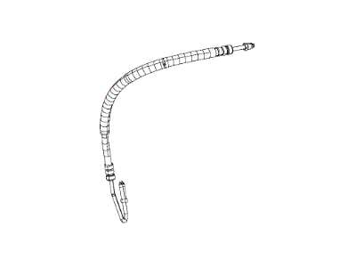 Ram 4500 Power Steering Hose - 5154904AB