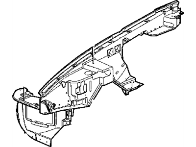 Mopar 4865636AC Support Fender