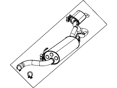 Ram C/V Muffler - 68079200AC