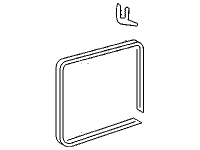 Dodge 5123780AA WEATHERSTRIP Front Door