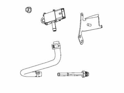 Mopar 5035219AC Sensor Exhaust Back Pressure