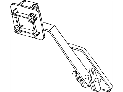 Dodge 5139923AA MODULE Adjustable pedal