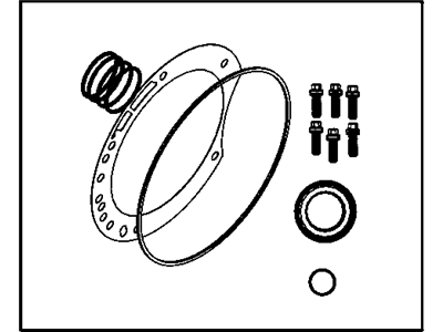 Jeep 4883260AC SEAL AND GASKET PACKAGE Transmission Oil Pump