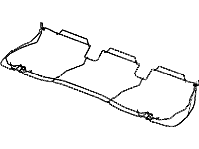 Mopar 68159129AA Seat Frame, Rear