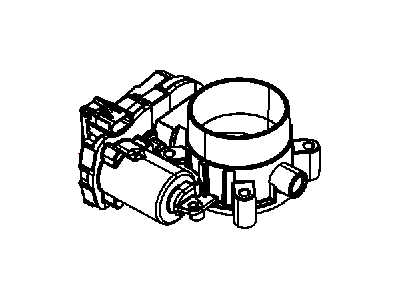 Ram Throttle Body - 4891970AD