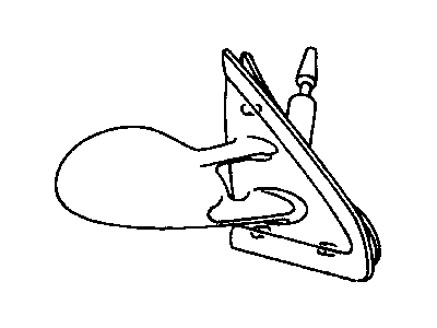 1998 Chrysler Cirrus Car Mirror - 4646803