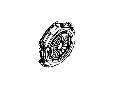 Dodge 5106018AC CLUTCH KIT Pressure Plate and Disc
