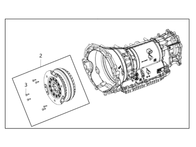2014 Jeep Grand Cherokee Torque Converter - R8224875AH