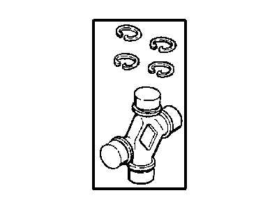Dodge Viper Universal Joint - 4797307AB
