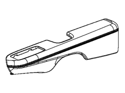 2019 Dodge Grand Caravan Armrest - 5ST48PMHAA
