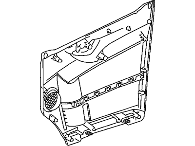 Dodge 1HE36XDVAA PANEL Front Door