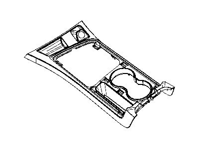 Mopar 1SK501Z2AA Panel Shifter Bezel