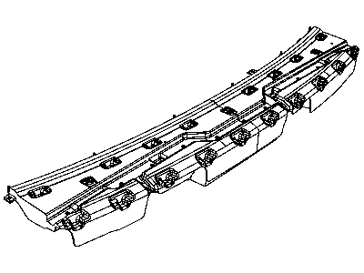 Chrysler 68002927AA SUPPORT Rear Fascia