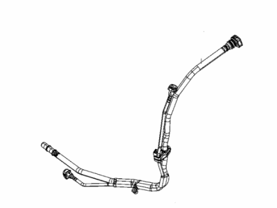 2022 Dodge Durango Fuel Filler Neck - 68402169AB