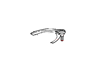 Dodge Ram 3500 Control Arm - 52106678AA