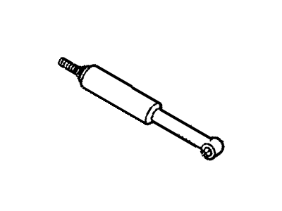 Dodge 5017609AC SHOCK ABSORBER PACKAGE Suspension Front