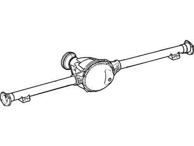 Dodge 5016270AA AXLE Service Rear