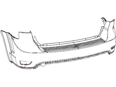 Dodge Journey Bumper - 5RS18TZZAB