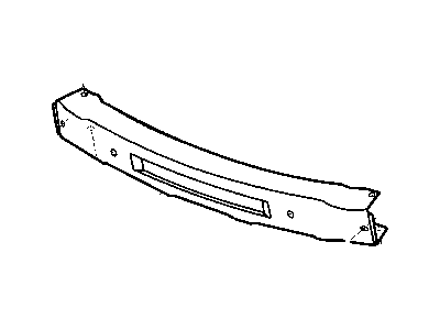 Dodge 5303414AD REINFORCEMENT Front Bumper