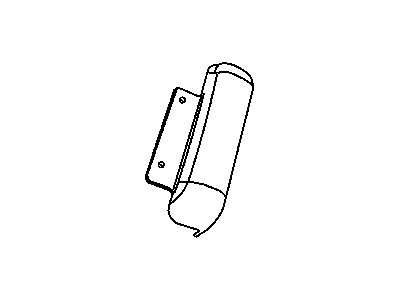 Chrysler 5016781AA COVER A/B Frt Seat Back